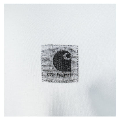 Long Sleeve Archive Script T Shirt White