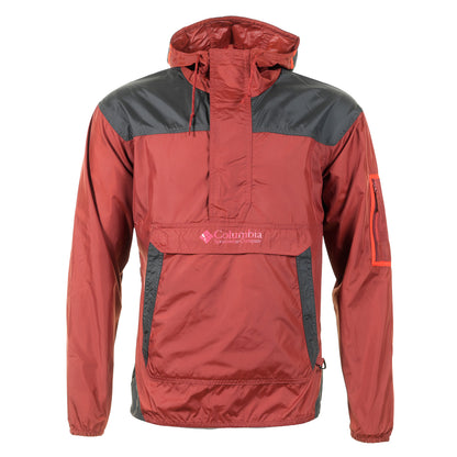 Challenger 2 Anorak Windbreaker Red Oxide Shark