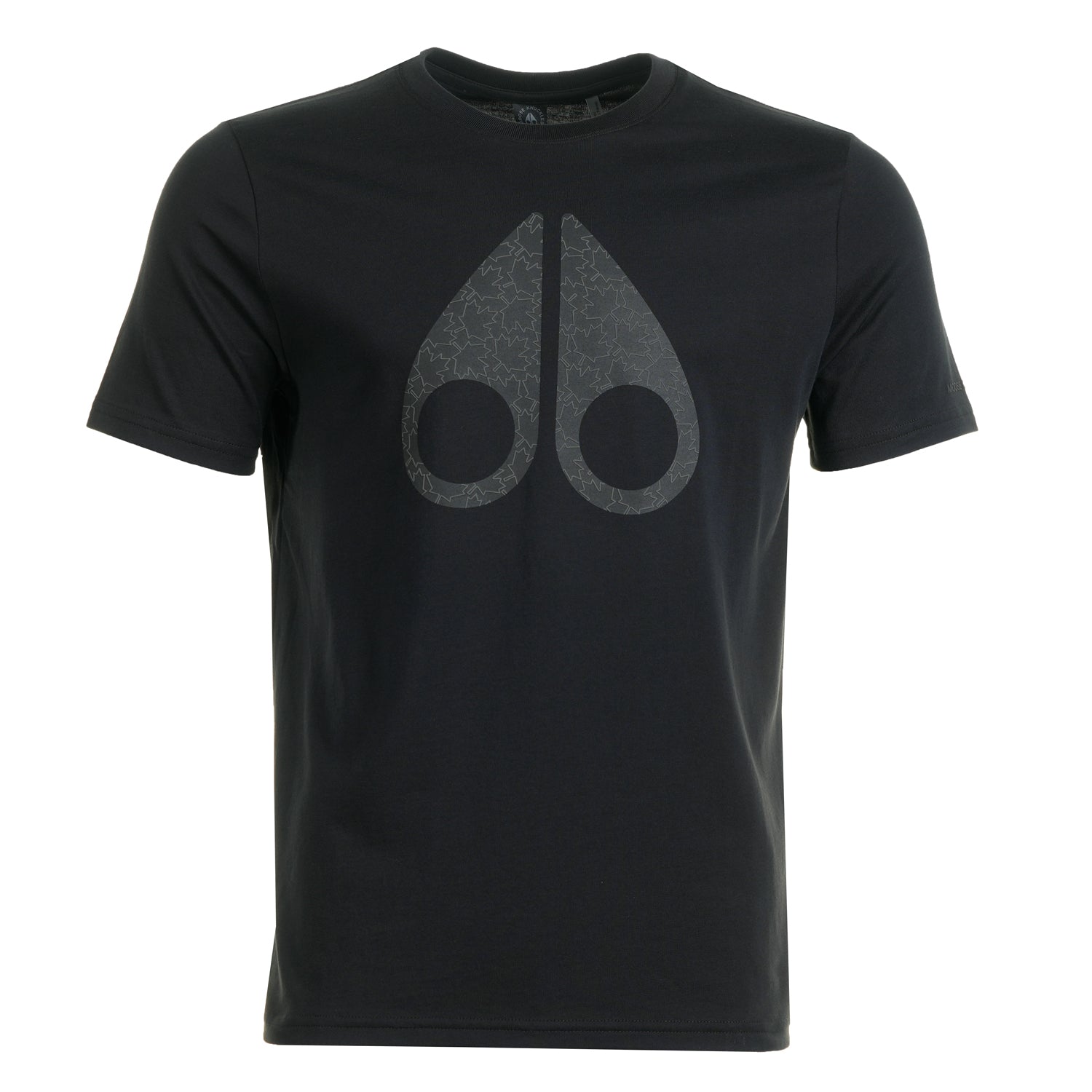 Short Sleeve Chamblee Leaf T Shirt Black
