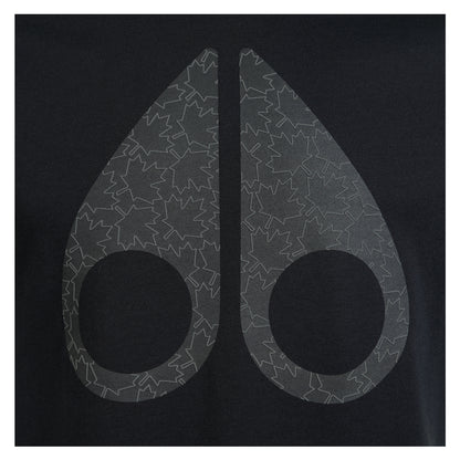 Short Sleeve Chamblee Leaf T Shirt Black