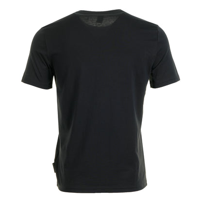 Short Sleeve Chamblee Leaf T Shirt Black