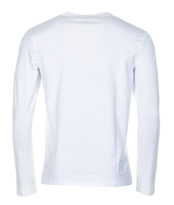 Casual T Chark Long Sleeve T Shirt White