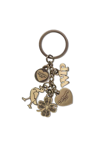 Charms Keychain Gold