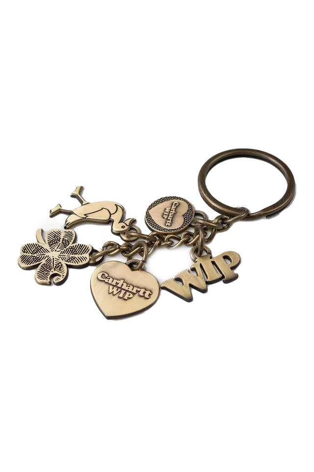 Charms Keychain Gold