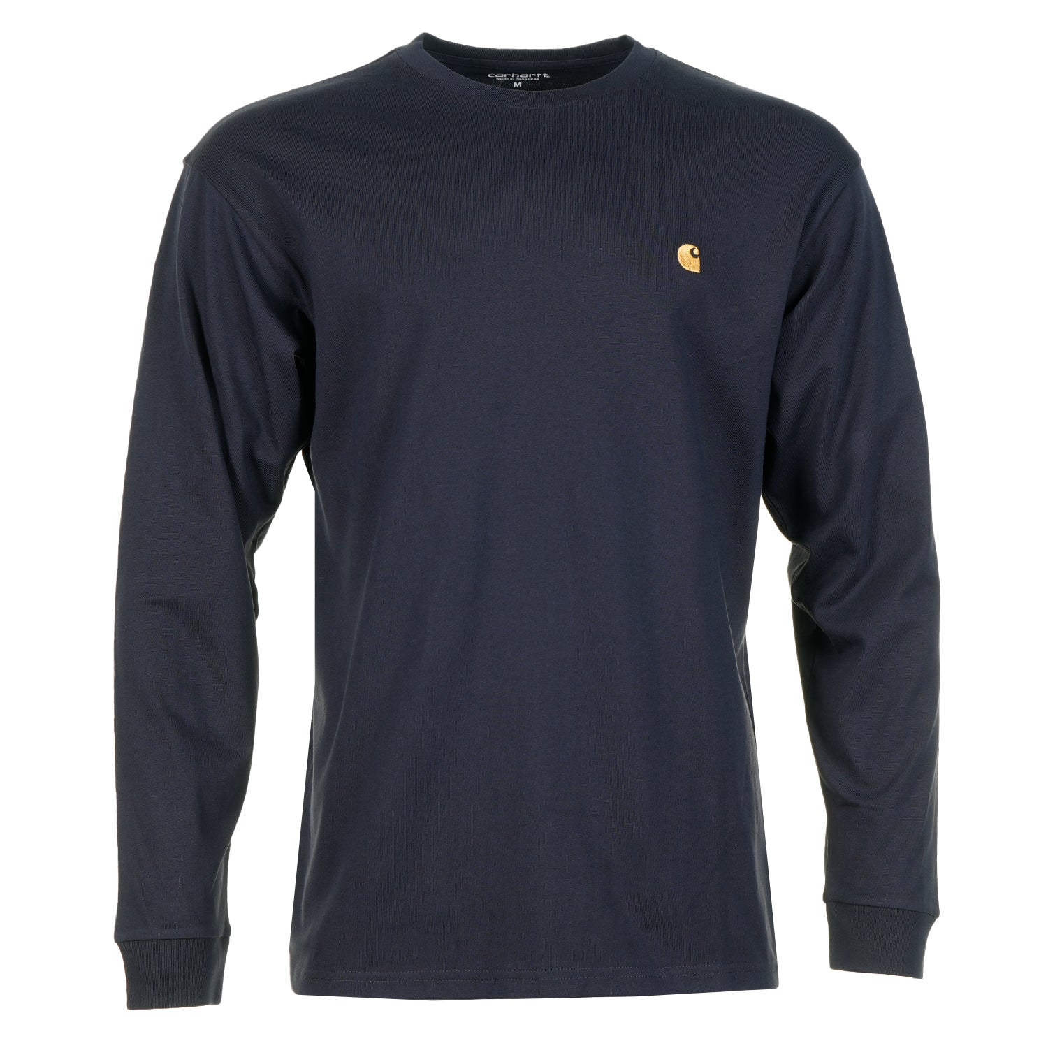 Long Sleeve Chase T Shirt Dark Navy Gold