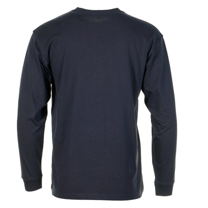 Long Sleeve Chase T Shirt Dark Navy Gold