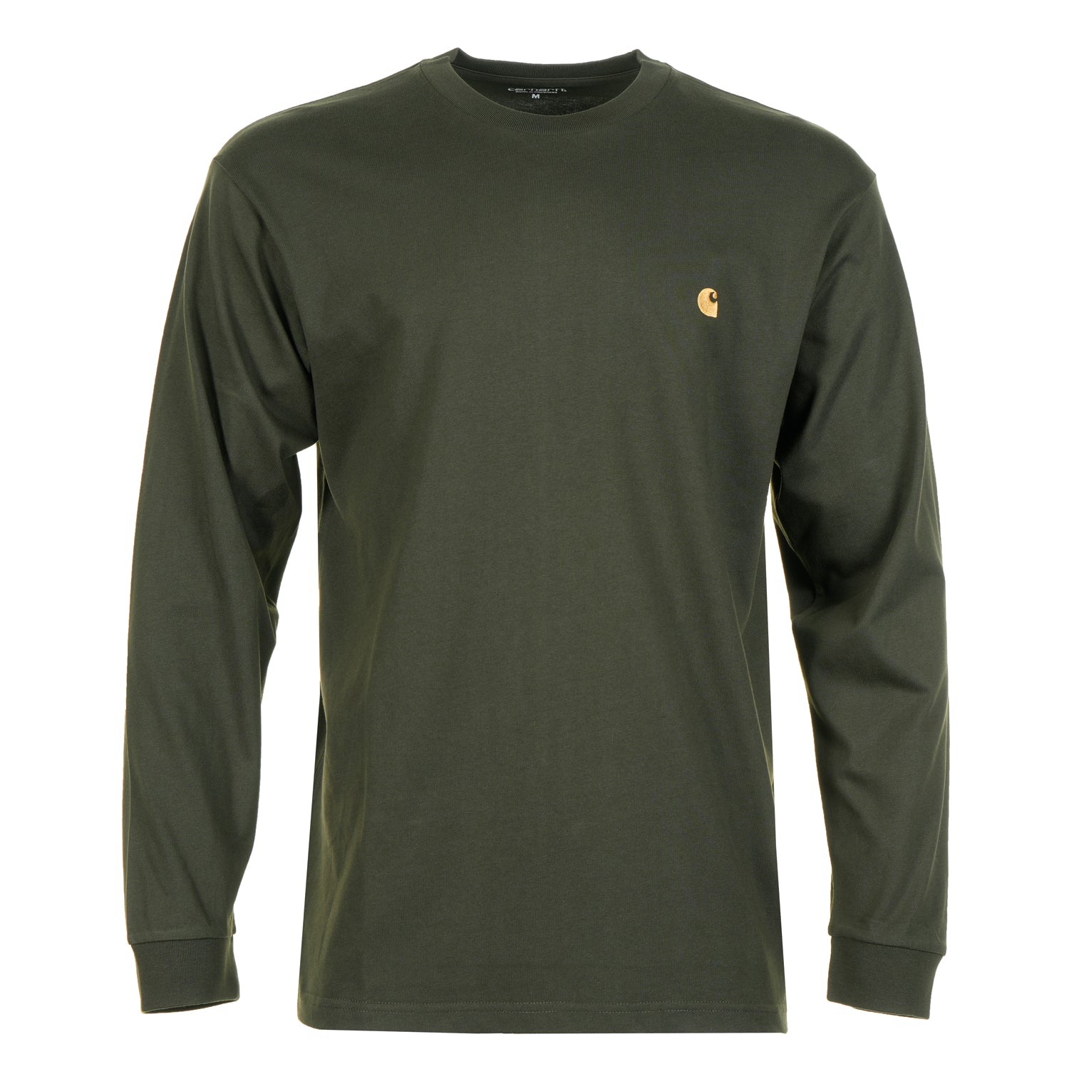 Long Sleeve Chase T Shirt Olive Gold