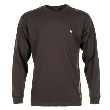Long Sleeve Chase T Shirt Tobacco Gold