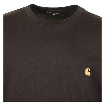 Long Sleeve Chase T Shirt Tobacco Gold