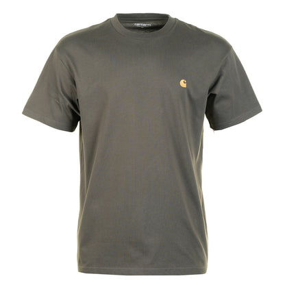 Short Sleeve Chase T Shirt Shungite / Gold