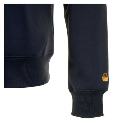 Chase Sweatshirt Dark Navy Gold