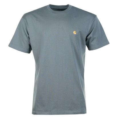 Short Sleeve Chase T Shirt Cozy Blue