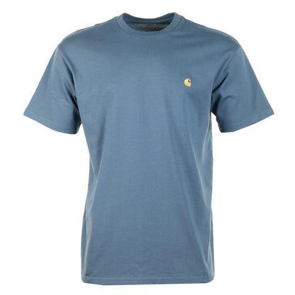 Short Sleeve Chase T Shirt Icesheet/Gold
