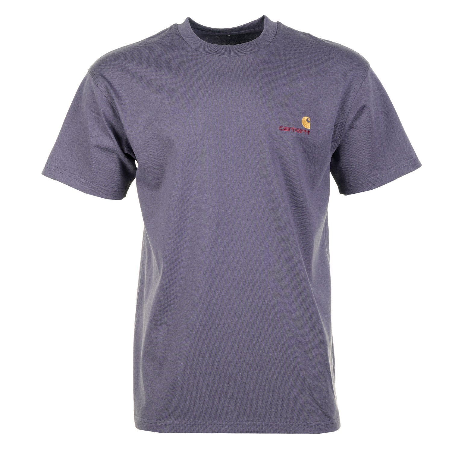 Short Sleeve American Script T Shirt Shady Purple