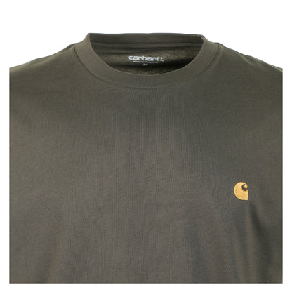 Short Sleeve Chase T Shirt Shungite / Gold