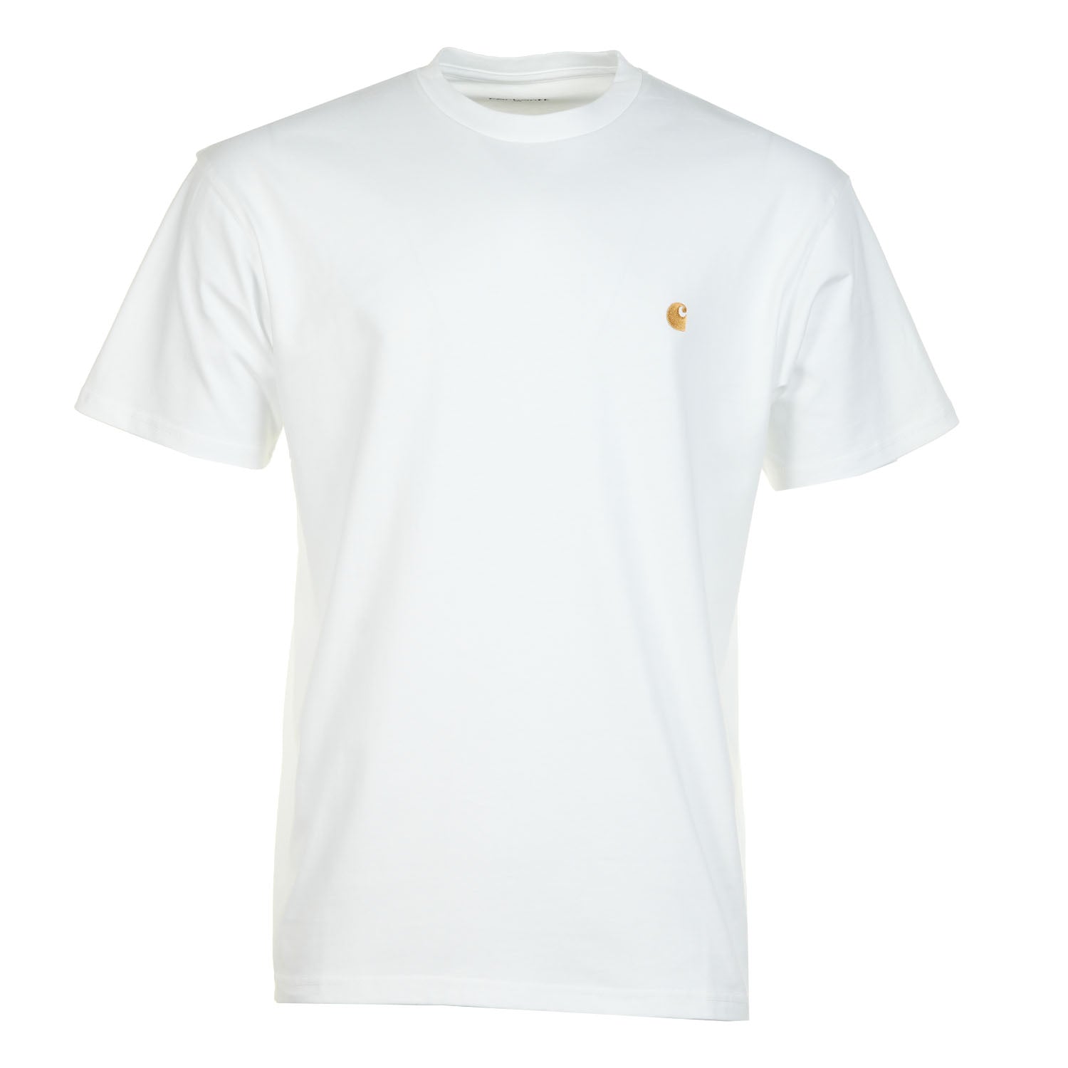 Short Sleeve Chase T Shirt White Gold