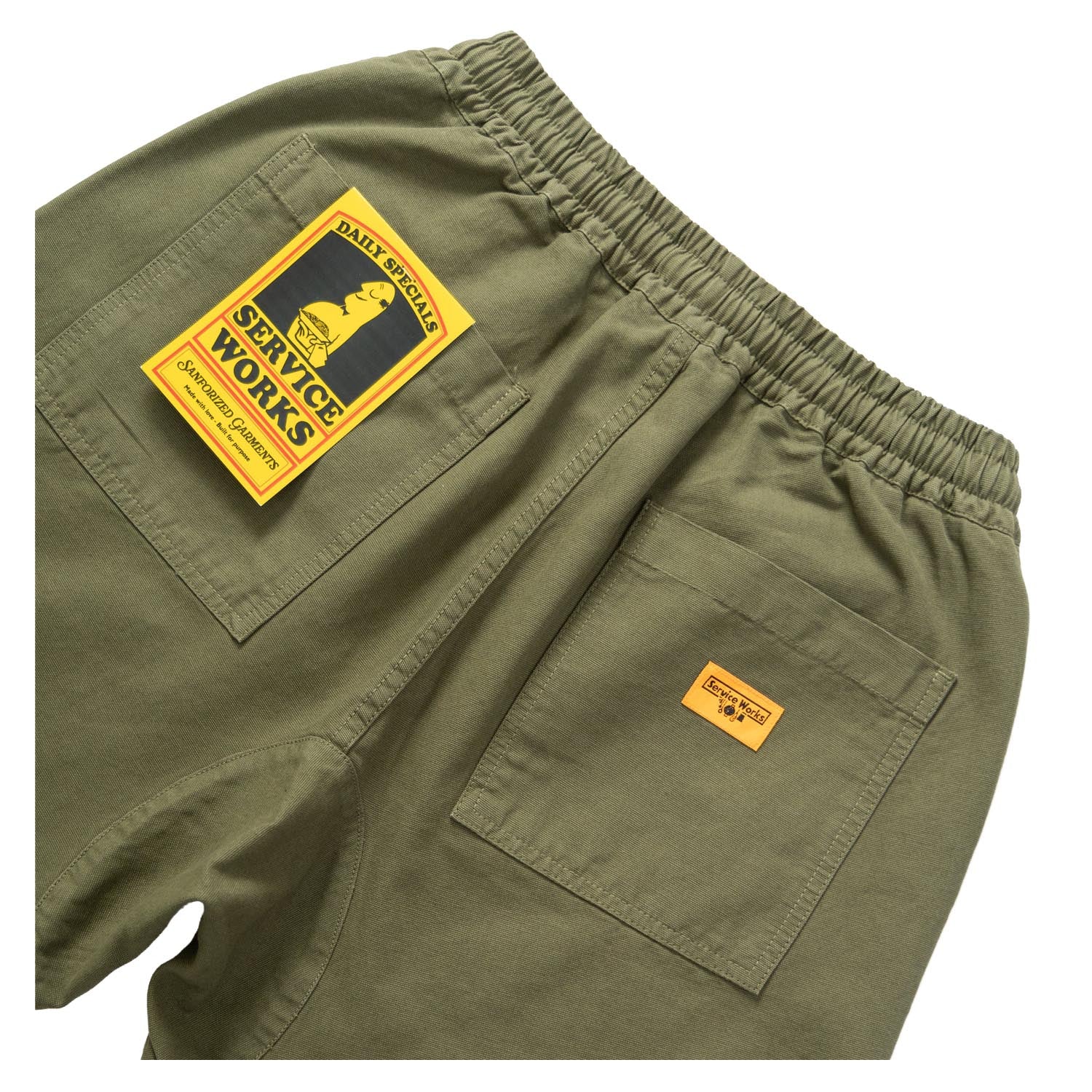 Classic Chef Shorts Olive
