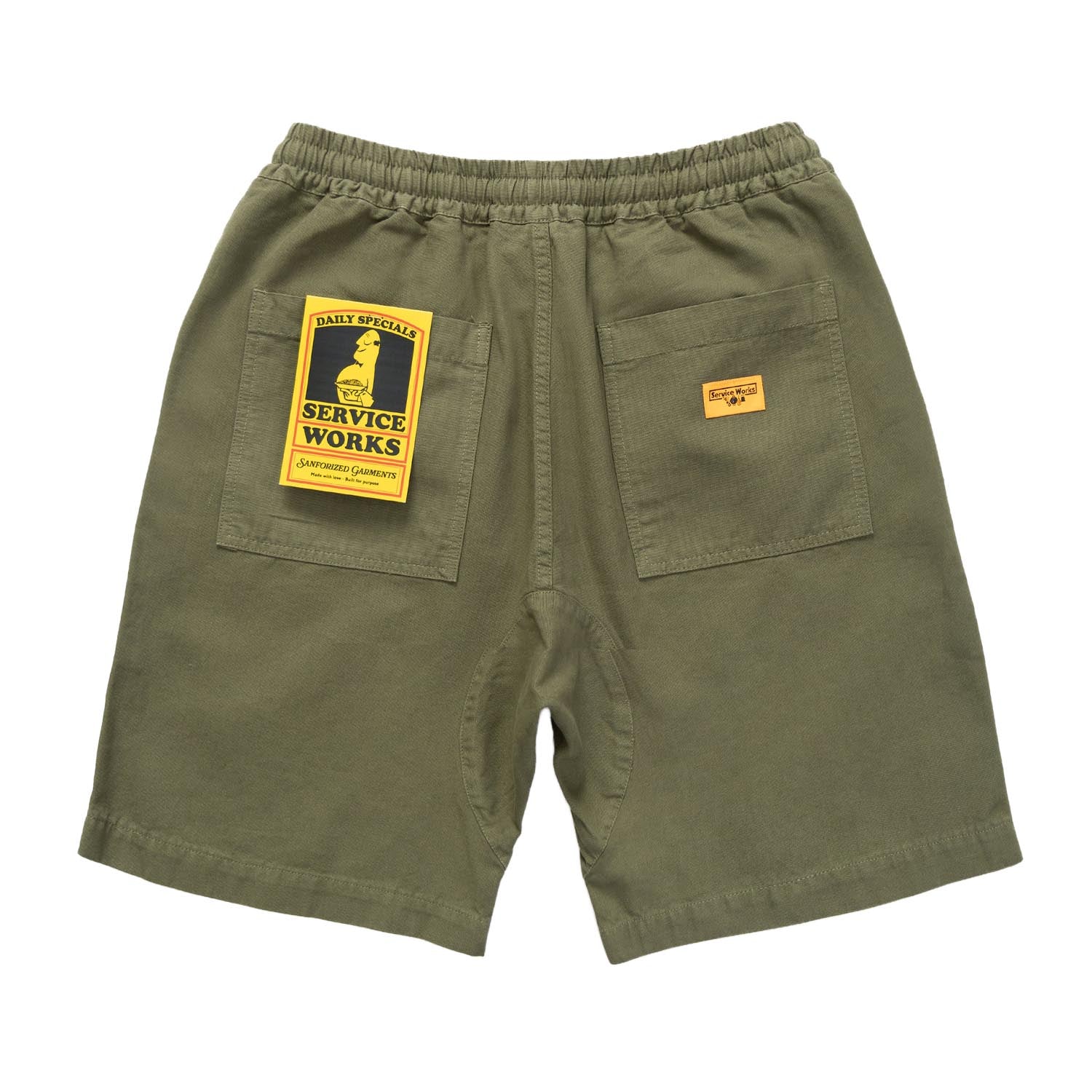 Classic Chef Shorts Olive