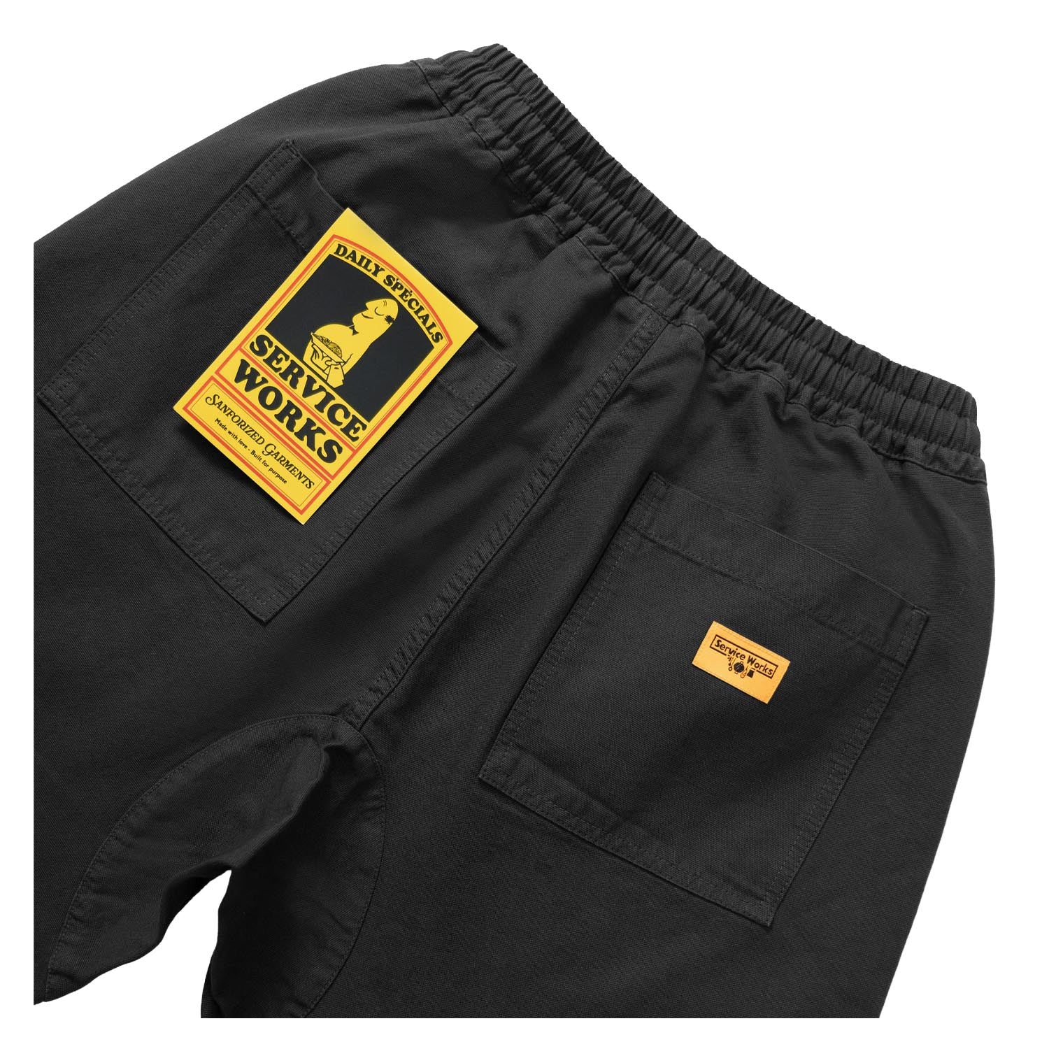 Classic Chef Shorts Black