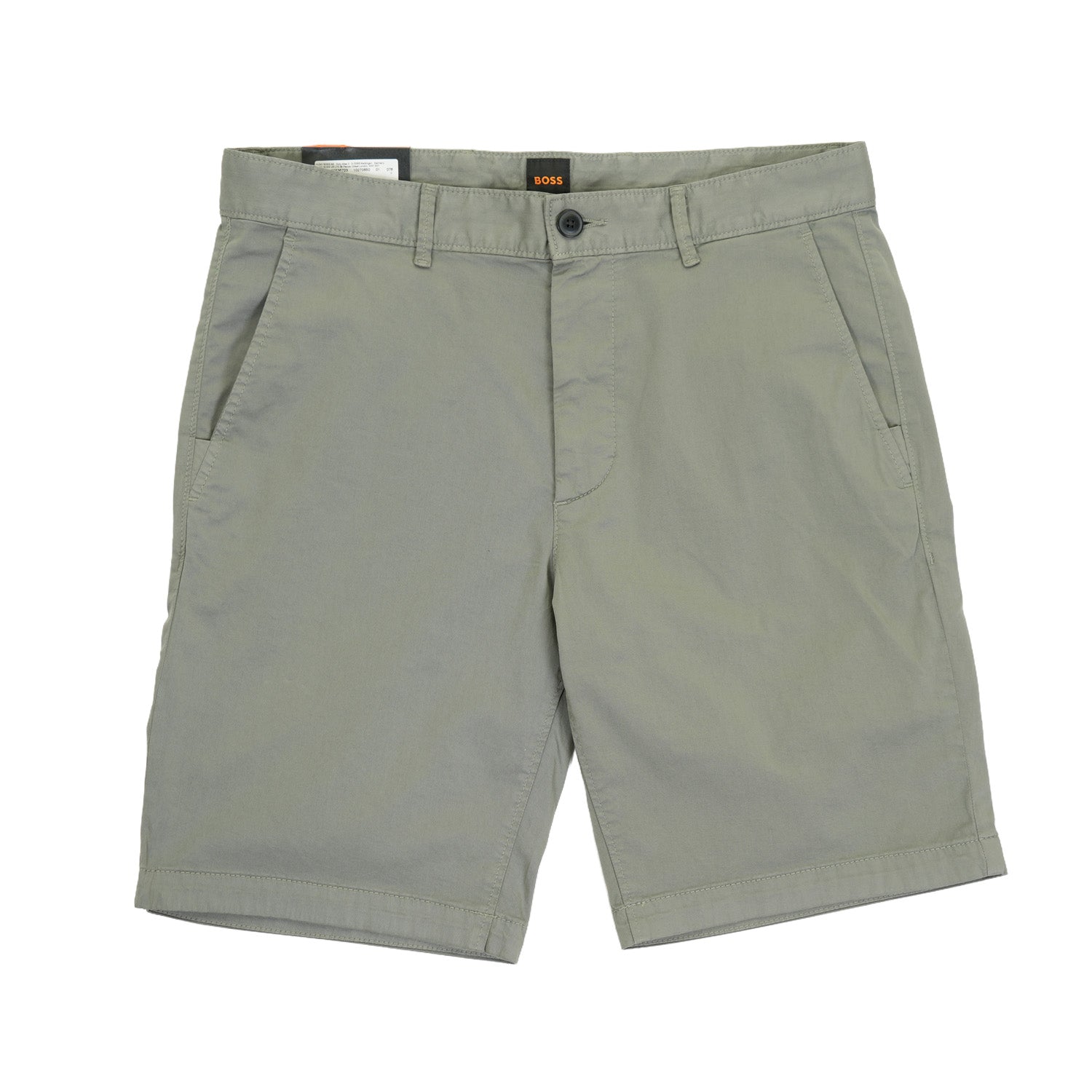 Chino Slim Shorts 076 Open Grey