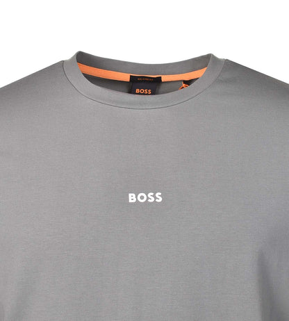 T Chup Short Sleeve T Shirt 076 Open Grey
