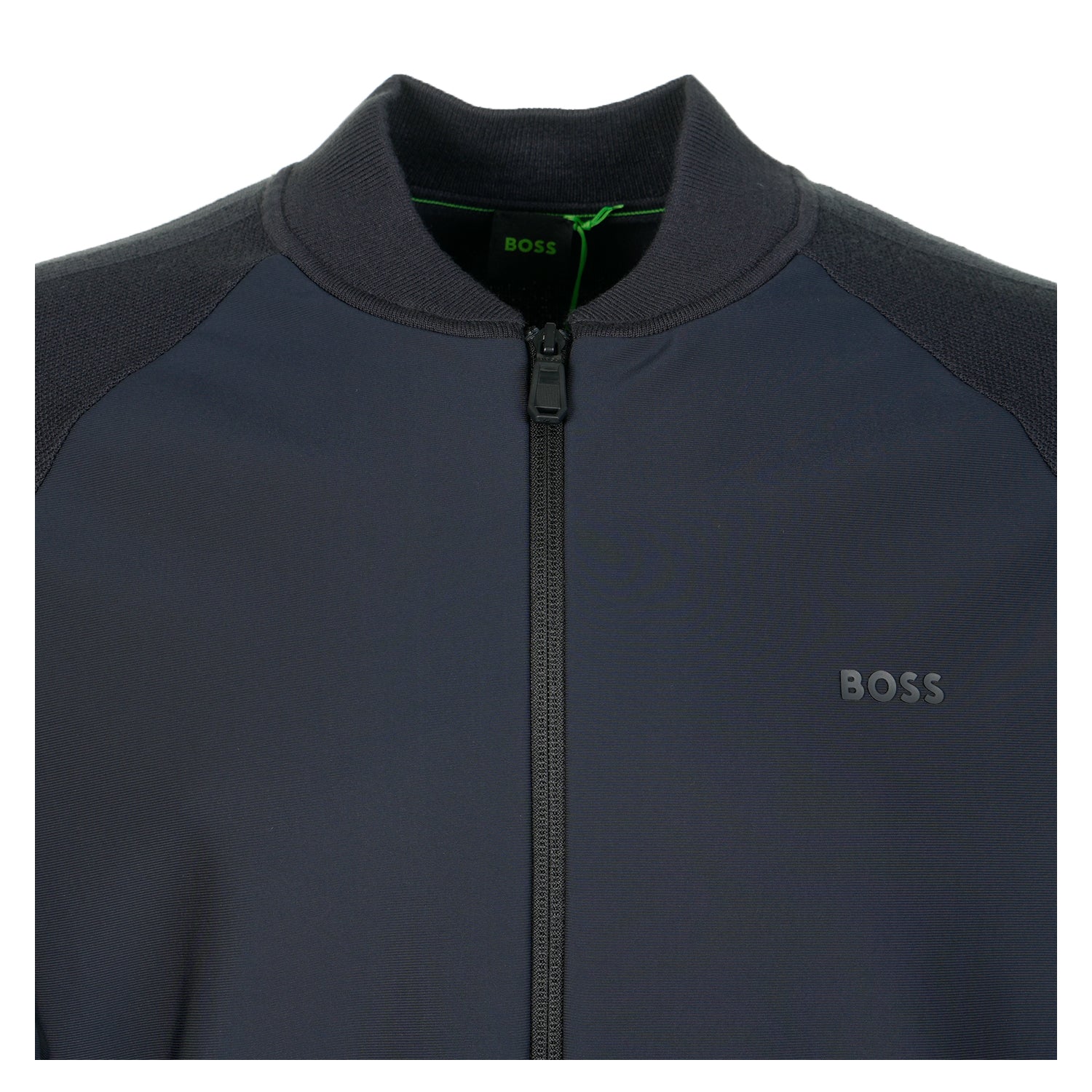 Civic Knitted Hybrid Cardigan Dark Blue