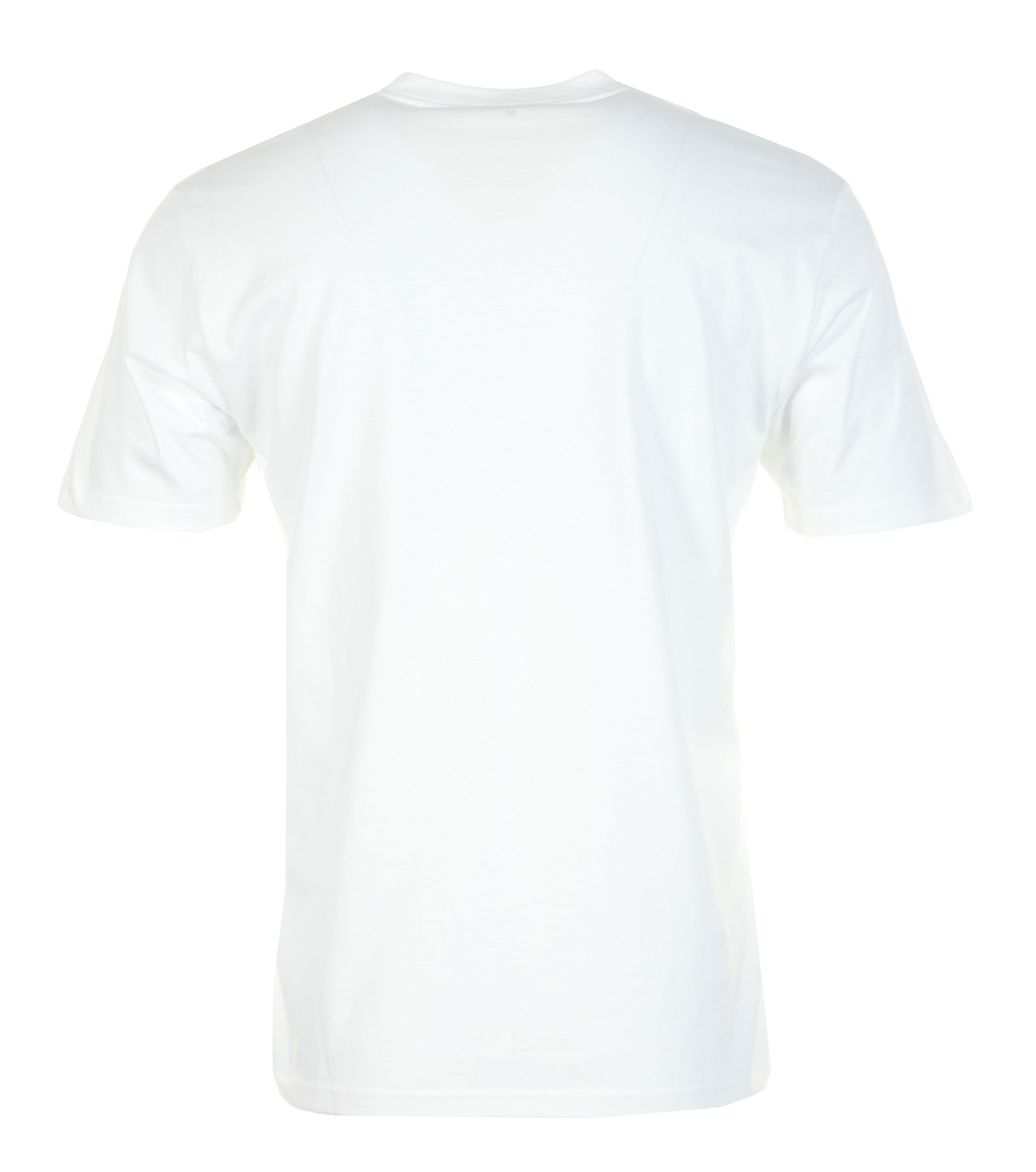 Short Sleeve Solar Chrome C-Logo T Shirt White