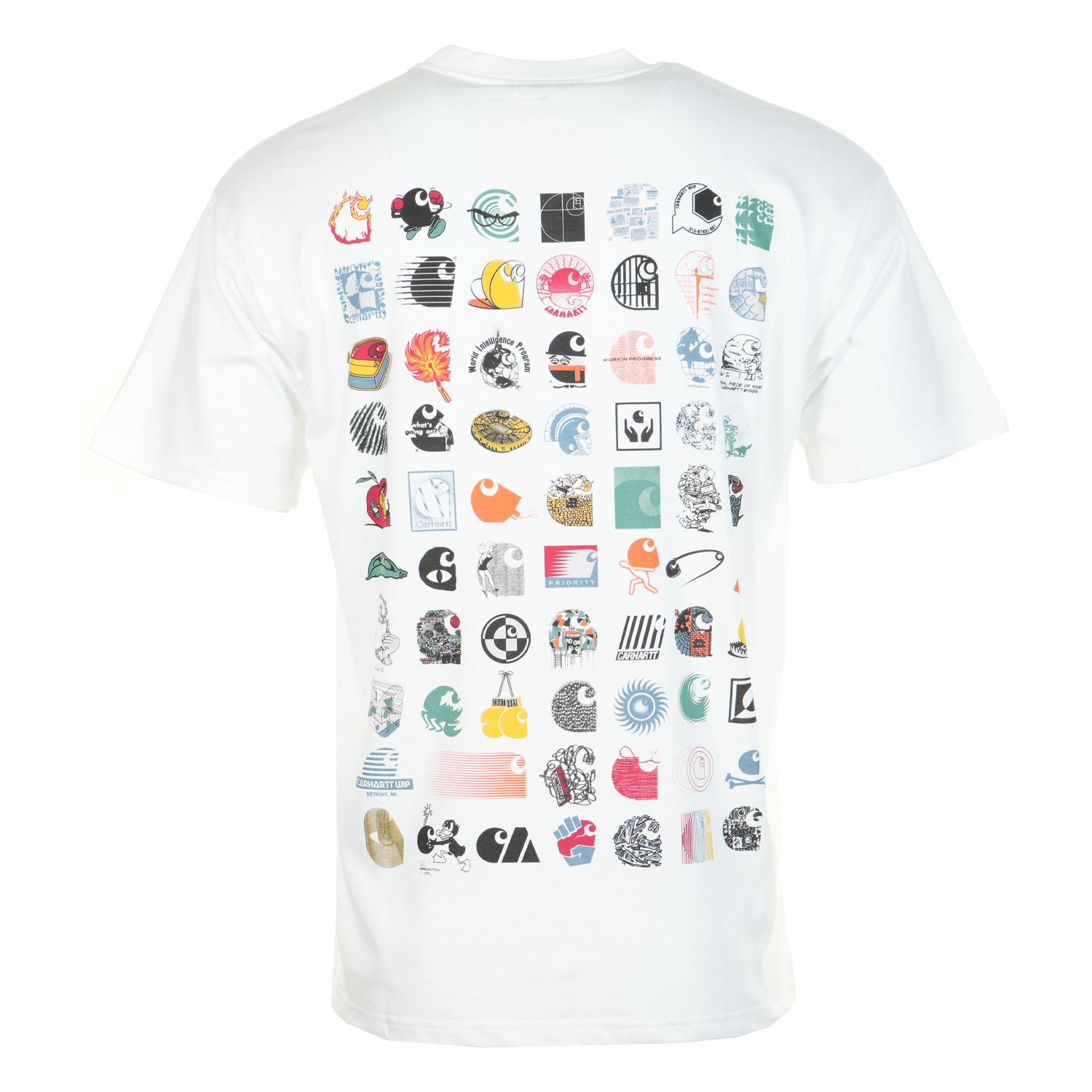 Short Sleeve C Logo Archive T Shirt White