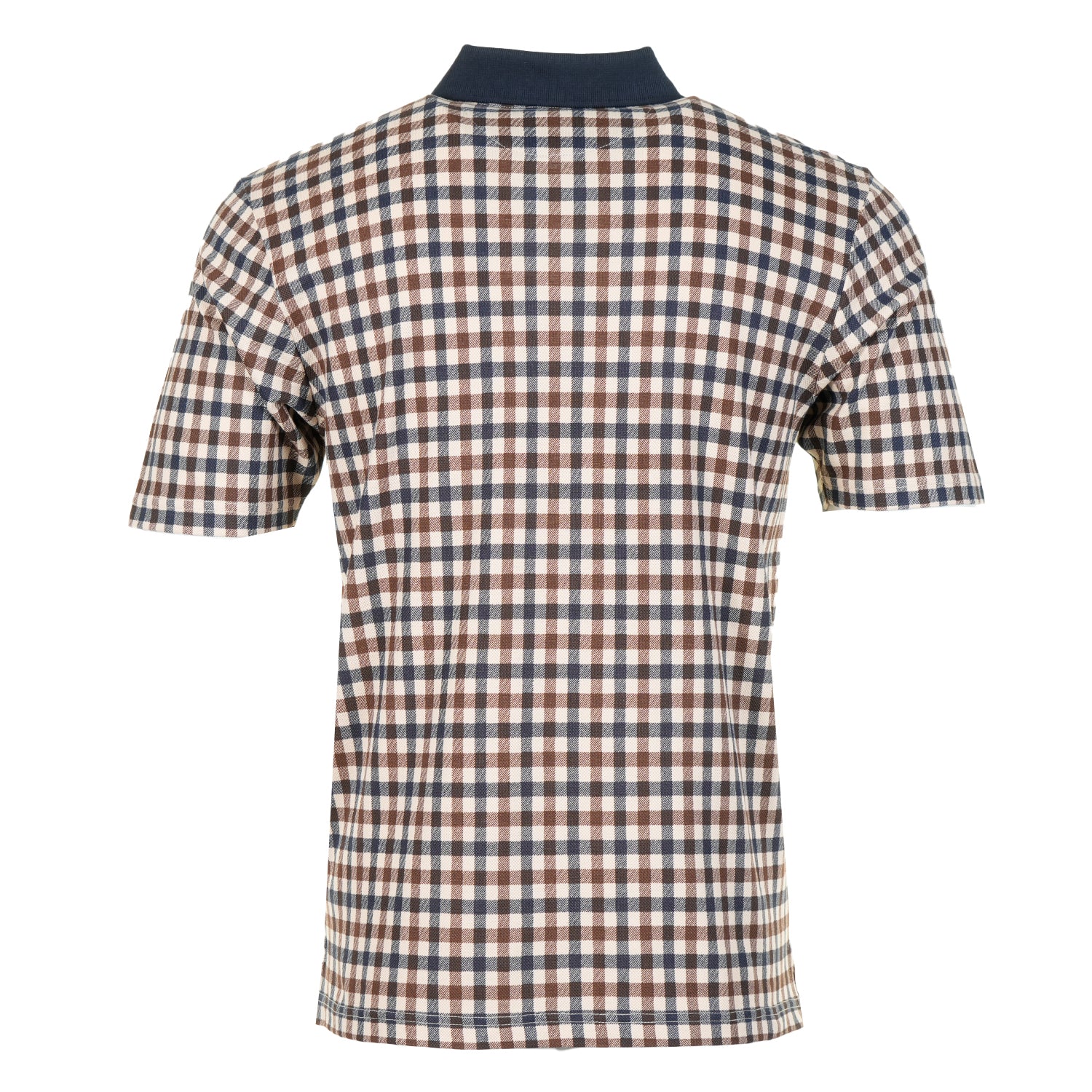 Active Club Check Short Sleeve Polo Shirt