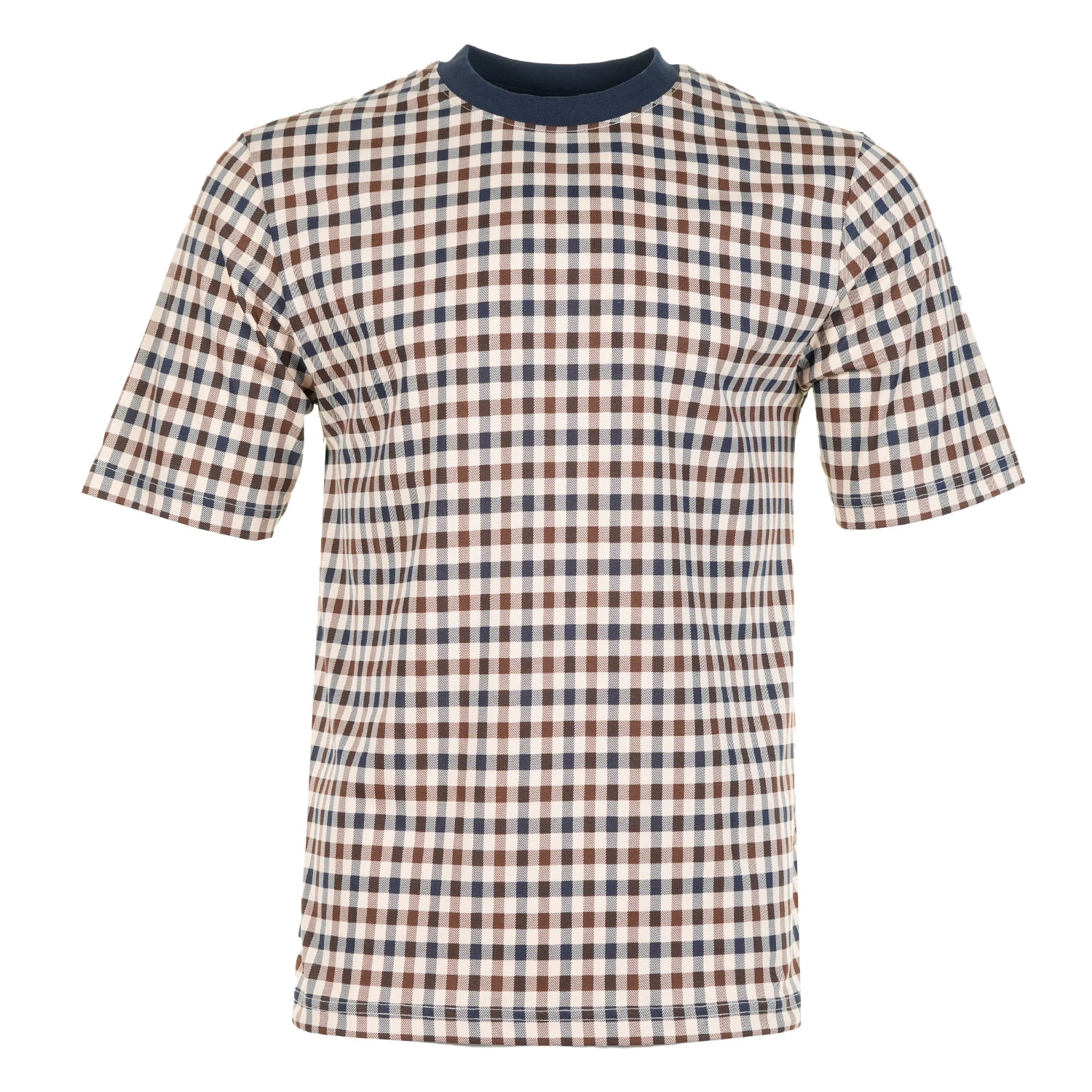 Active Full Club Check Short Sleeve T Shirt