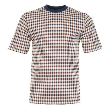 Active Full Club Check Short Sleeve T Shirt