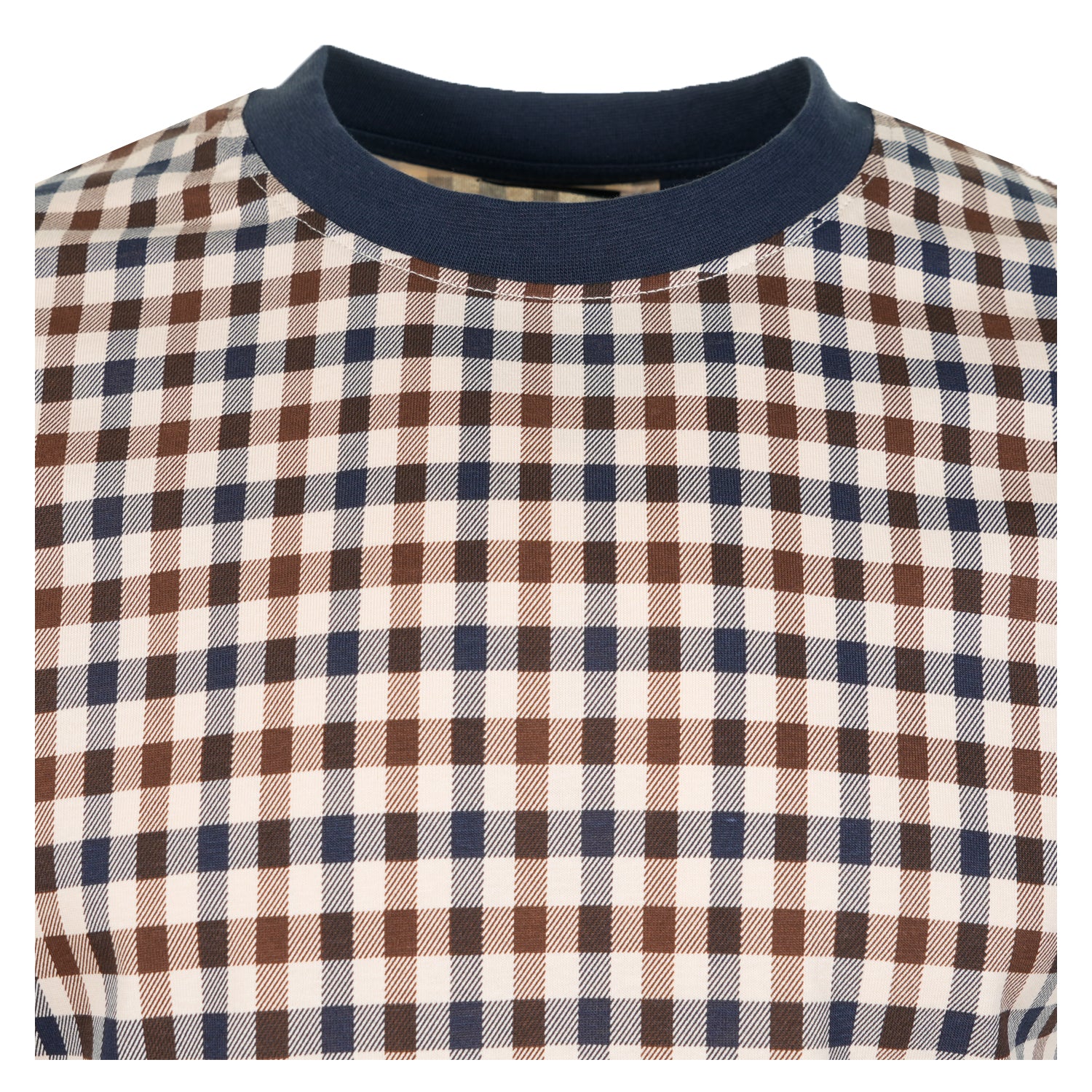Active Full Club Check Short Sleeve T Shirt