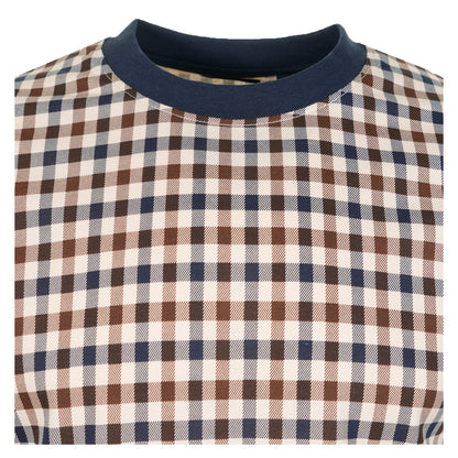 Active Full Club Check Short Sleeve T Shirt