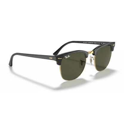 Clubmaster Polished Tortoise Gold / Green