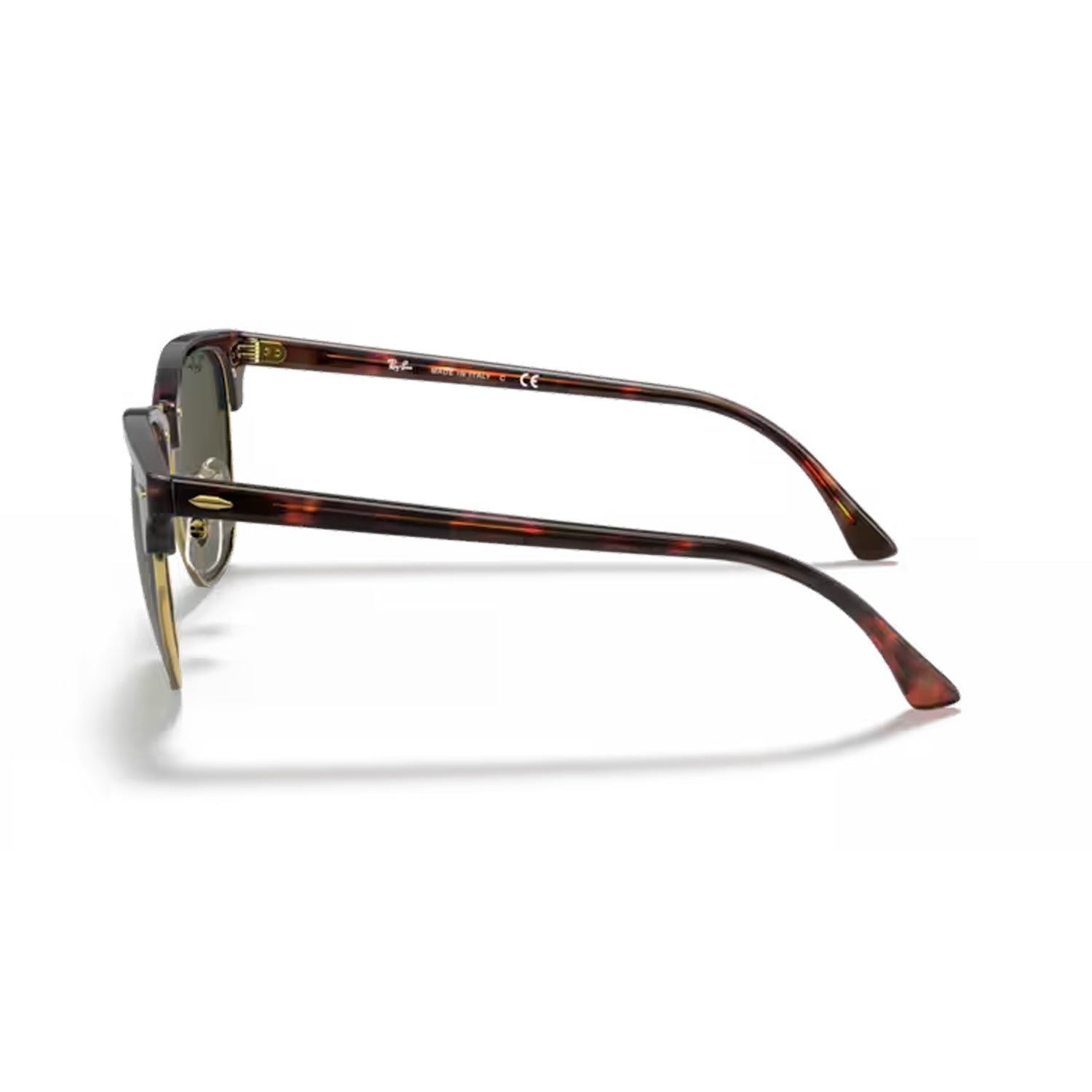 Clubmaster Way - Polished Tortoise/Gold Green