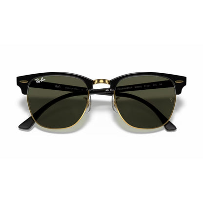 Clubmaster Polished Tortoise Gold / Green