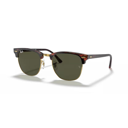Clubmaster Way - Polished Tortoise/Gold Green