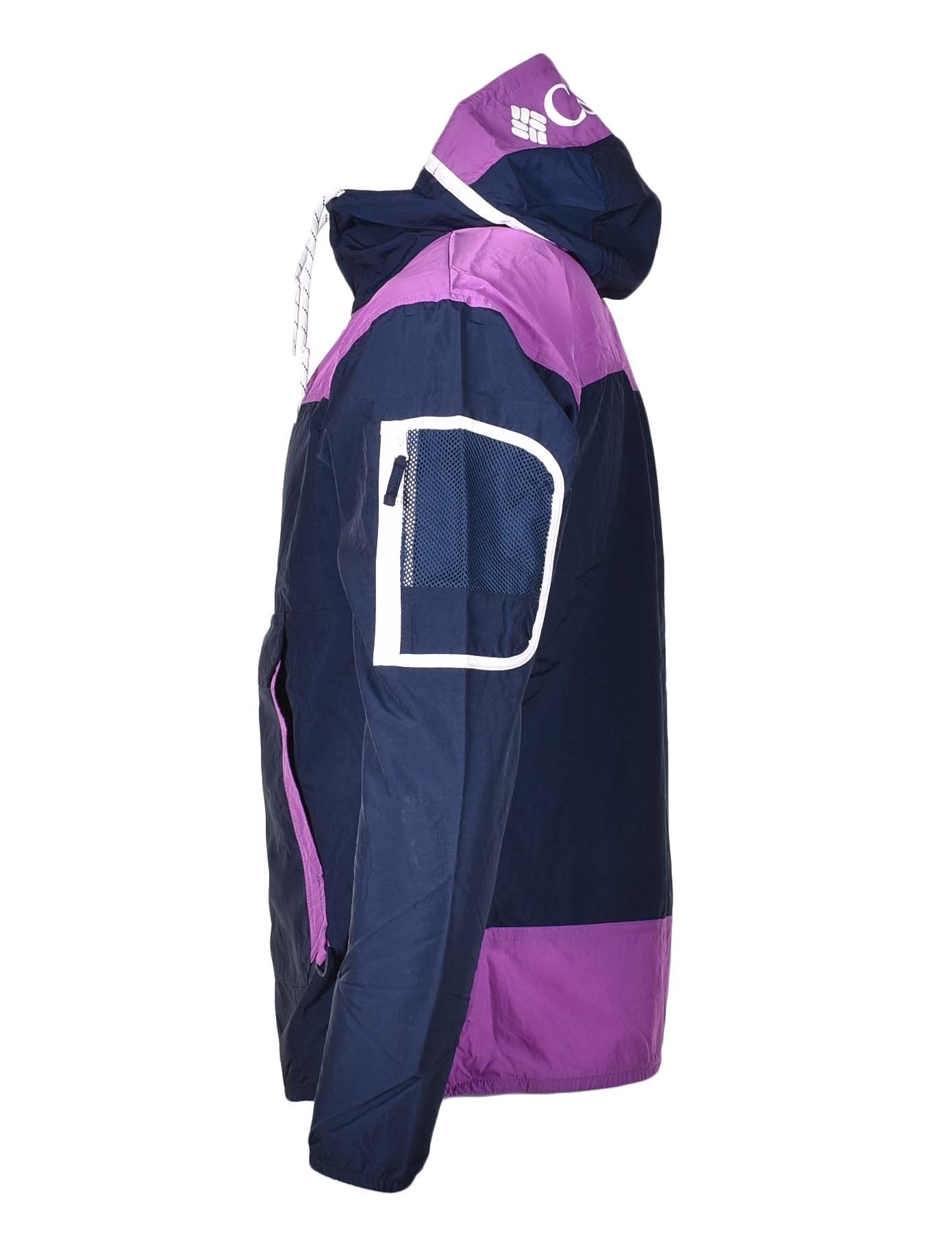 Challenger Windbreaker Anorak Colligate Navy/Razzle Purple