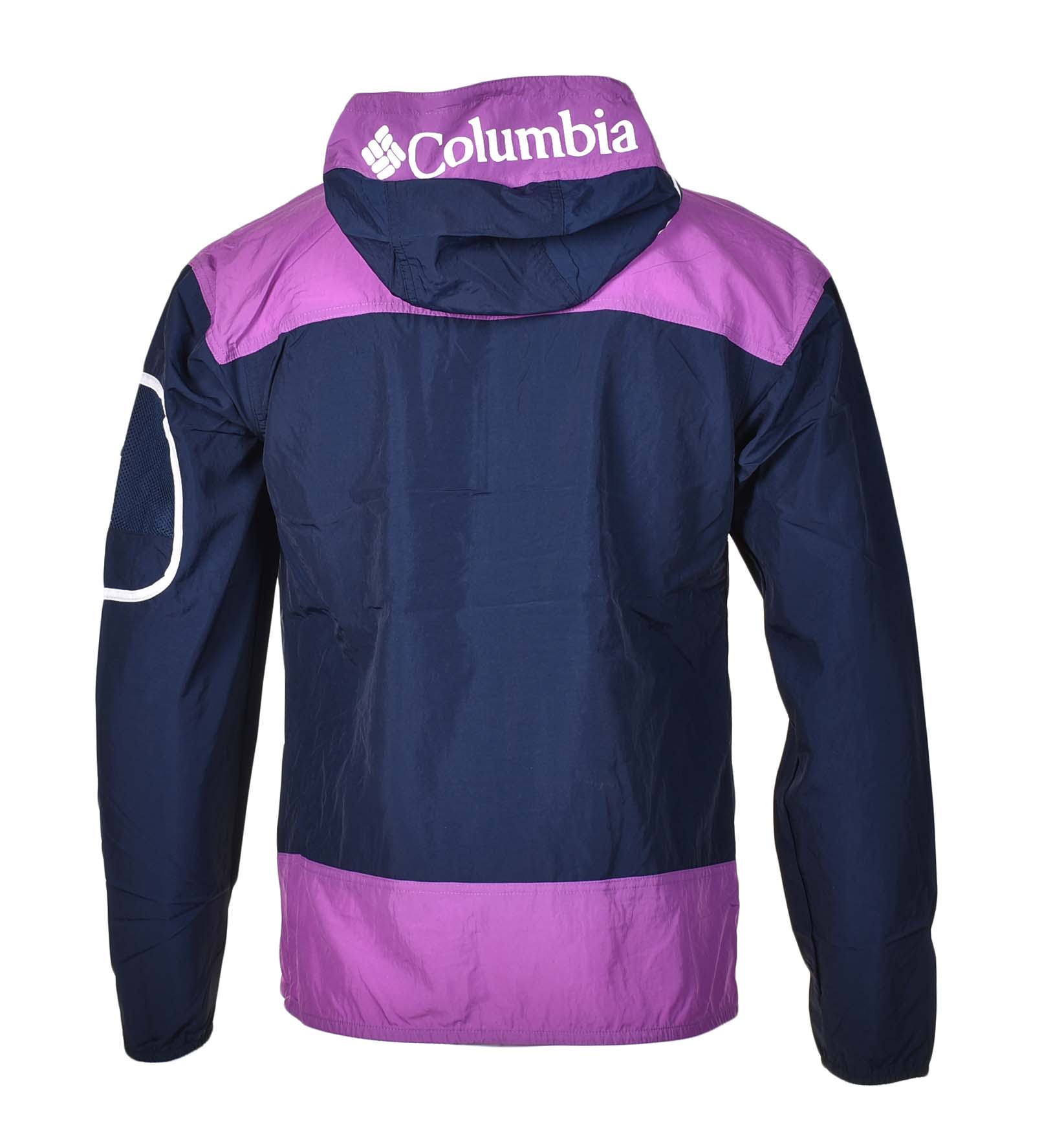 Challenger Windbreaker Anorak Colligate Navy/Razzle Purple