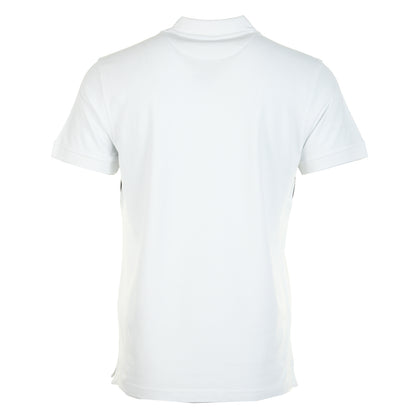 Cobb Insert Logo Panel SS Polo Shirt White