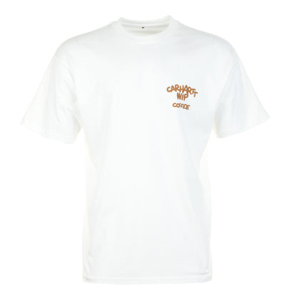 Carhartt WIP Short Sleeve Coffee Break T Shirt White