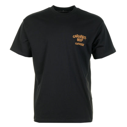 Carhartt WIP Short Sleeve Coffee Break T Shirt Black