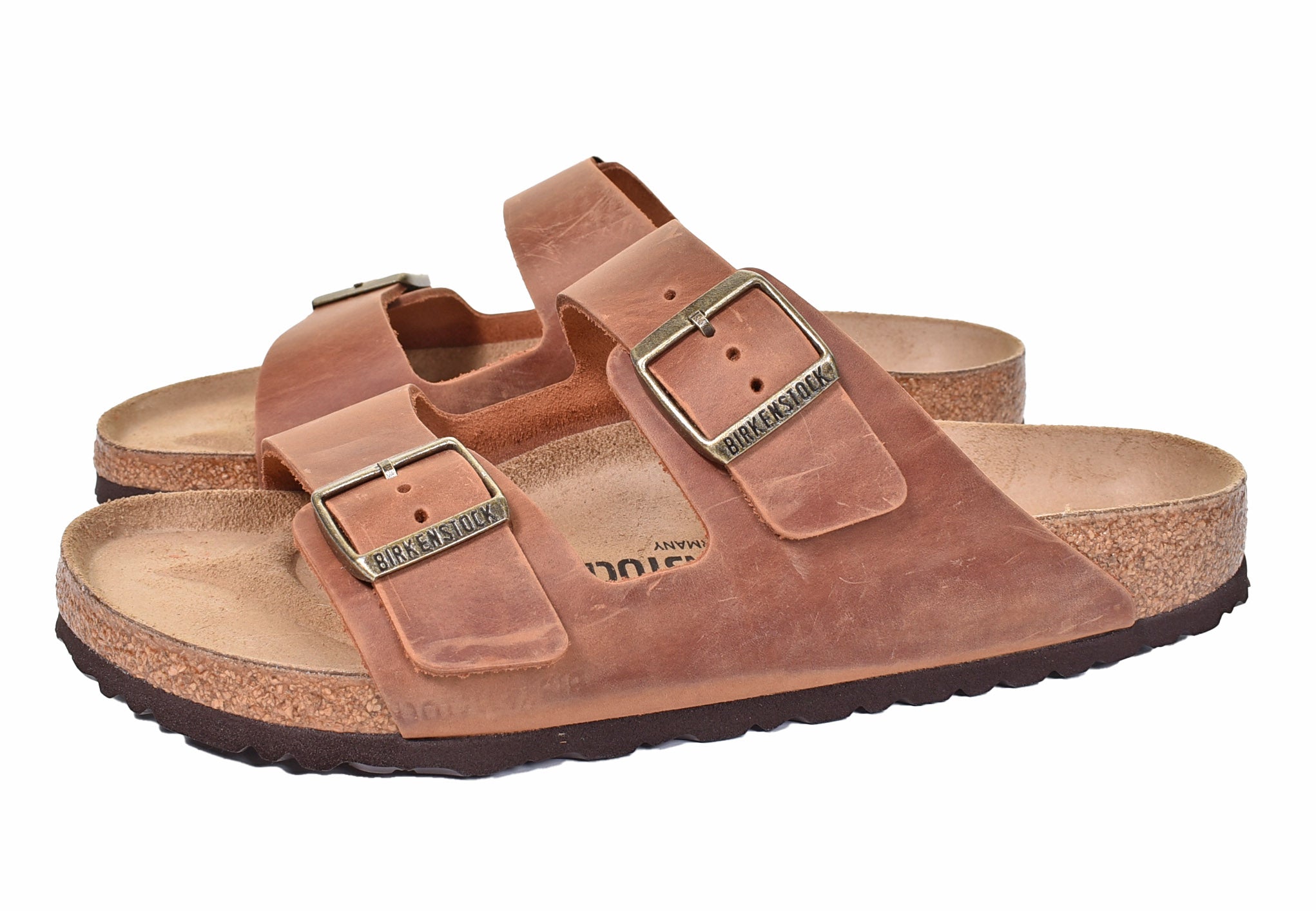 Arizona BS Cognac Leather Regular Width