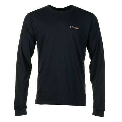 Long Sleeve Seasonal Logo T Shirt Black