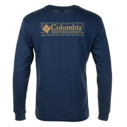 Long Sleeve Explorers Canyon T Shirt Collegiate Navy