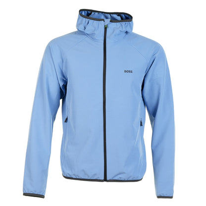 Boss L Commuter Hooded Track Jacket Light Pastel Blue