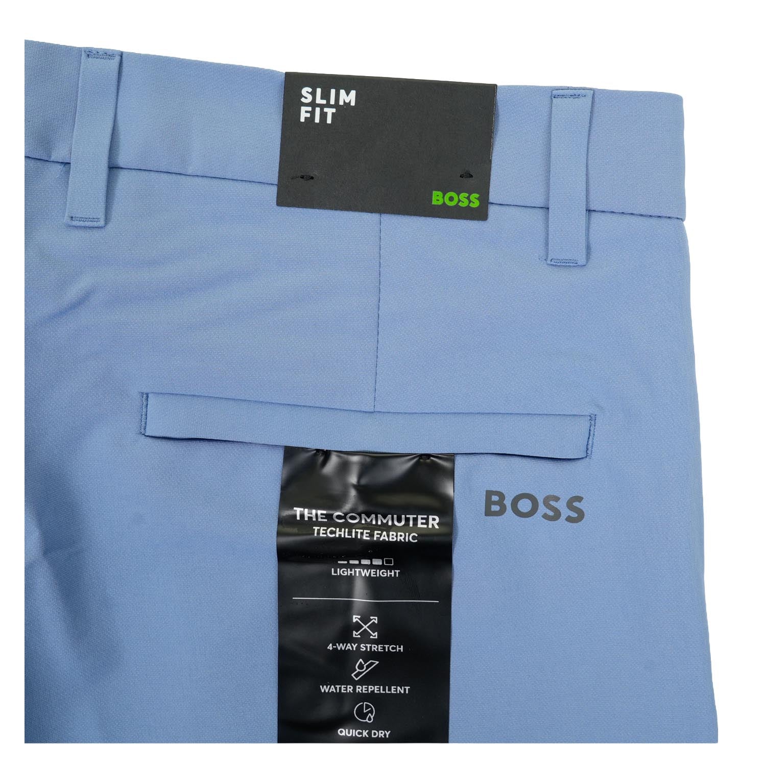 S Commuter Slim Fit Shorts Pastel Blue