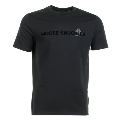 Short Sleeve  Conway T Shirt Black