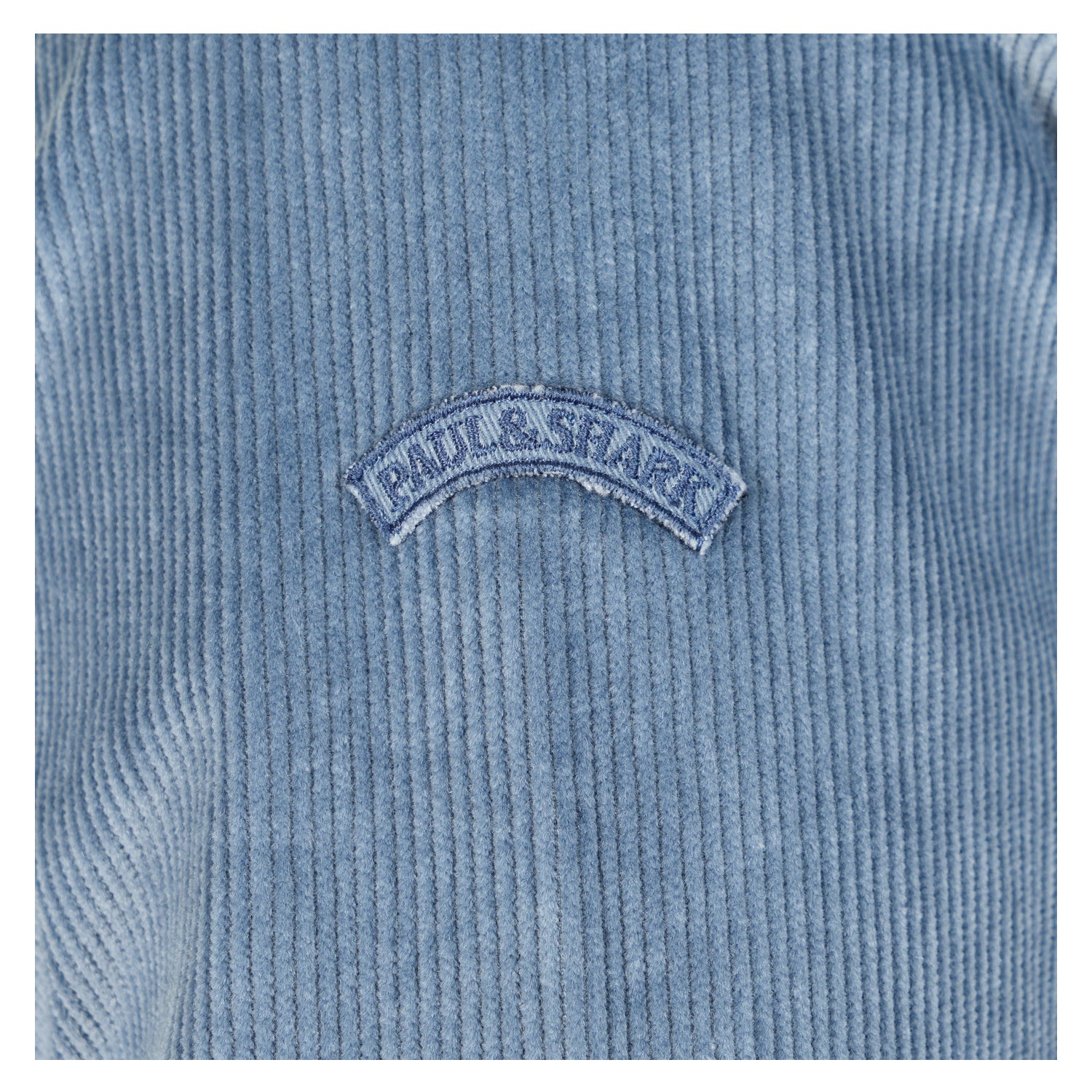 Long Sleeve Corduroy Overshirt Flint Blue
