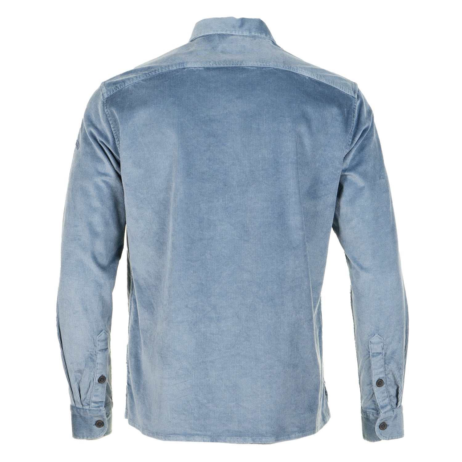 Long Sleeve Corduroy Overshirt Flint Blue